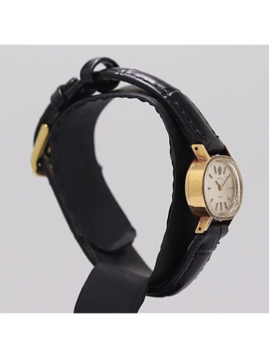 Rolex Precision 18k 750 Top Manual Winding Silver Dial Watch Mtm